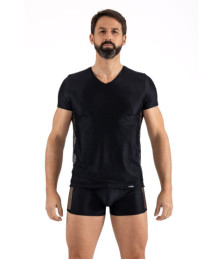 T-Shirt noir Daring - LM2404-81BLK
